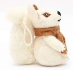 Anhänger 'Eichhörnchen' aus Wolle