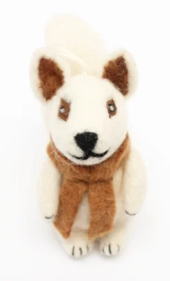 Anhänger 'Eichhörnchen' aus Wolle