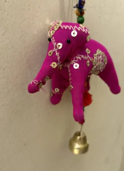 Anhänger Elefant pink