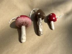 Anhänger 'Fliegenpilz' aus Filz