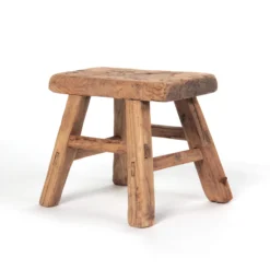 Antiker Holzschemel