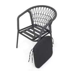 Armsessel 'Lagarde' anthrazit