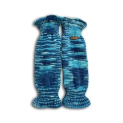 Armstulpen blau