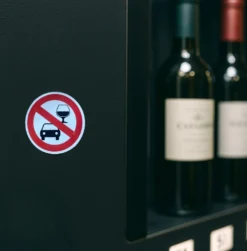 Aufkleber 'Don't drink and drive'