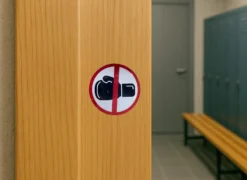 Aufkleber 'No Fighting'