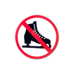 Aufkleber 'No Skating'