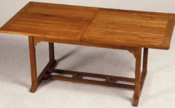 Auszieh-Gartentisch 'Trondheim' aus Teak
