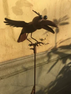 Balance-Akt 'Krähe Kevin'