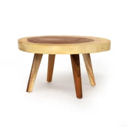 Baumscheiben-Couchtisch