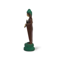 Bronze-Statue 'Buddha stehend'