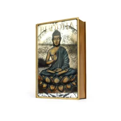 Buchattrappe 'Buddha' mit Spiegelglas-Cover