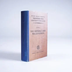 Buchhülle 'Das Gefühls- und Willensleben'