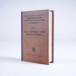 Buchhülle 'Das Gefühls- und Willensleben'