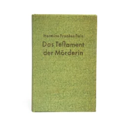 Buchhülle 'Das Testament der Mörderin'