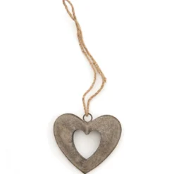 Dekoherz 'Coeur' aus Metall