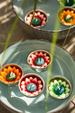 10 Duft-Teelichter 'Sunflower-Mix'