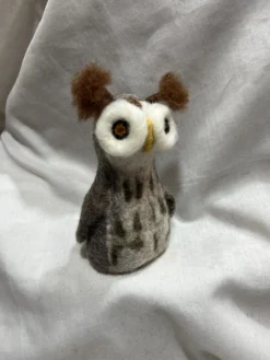 Eierwärmer 'Eule' aus Filz