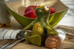 Eierwärmer 'Schildkröte' aus Filz