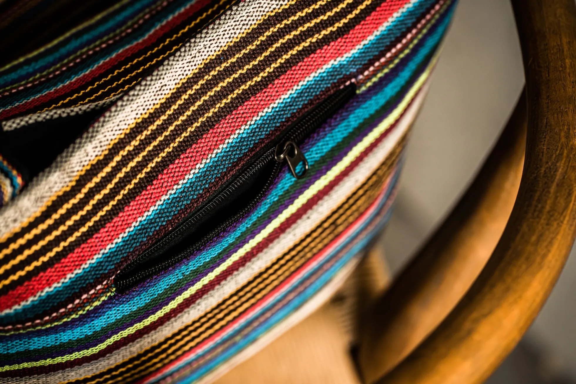 Einkaufstasche aus Baumwolljacquard