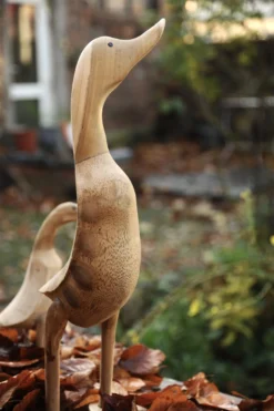 Ente 'Halus' aus Wurzelholz