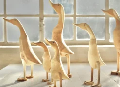 Ente 'Halus' aus Wurzelholz