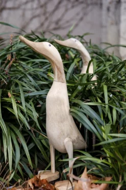 Ente 'Halus' aus Wurzelholz
