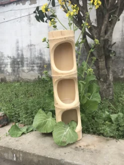 3er Bambusvase