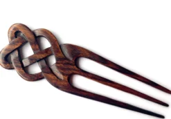 3er Haarnadel 'Celtic' aus Holz