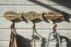 3er Hakenleiste 'Fische'