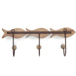 3er Hakenleiste 'Fische'
