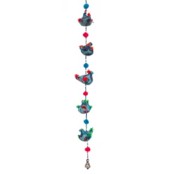 5er Kette 'Enten & Ponpons'