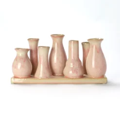 7er Multi-Vase auf Tablett