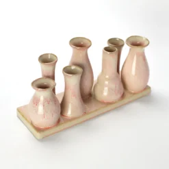 7er Multi-Vase auf Tablett
