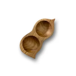 2er Schale aus Teak