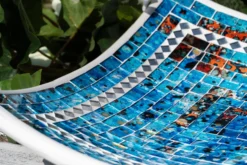 3er Set Mosaikteller 'Chagall'