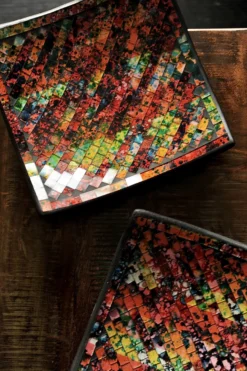 3er Set Mosaikteller 'Gaudi'