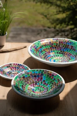 3er-Set Mosaikteller 'Miro'