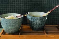 2er-Set Schalen mit Essstäbchen