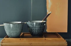 2er-Set Schalen mit Essstäbchen