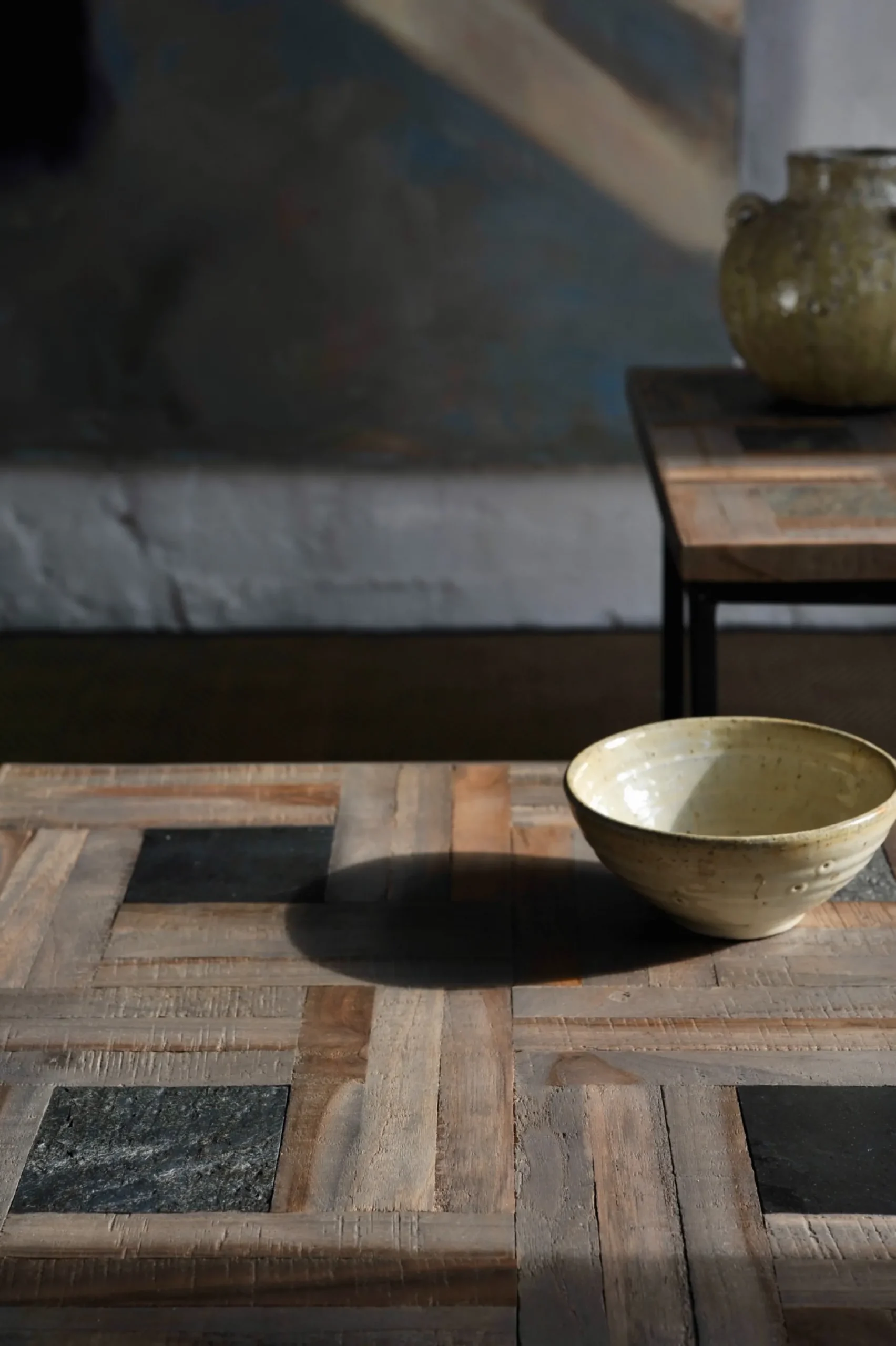 2er-Set Tisch 'Castone'