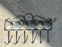 6er Wandhaken
