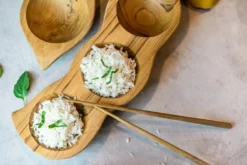 Essstäbchen aus 'Teak'