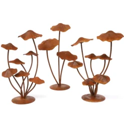 Figur 'Pilze' aus Eisen