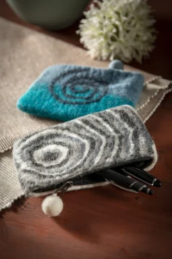 Filz-Etui mit Zipper