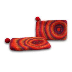 Filz-Etui 'Spirale' multicolor