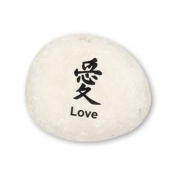 Flusskieselstein 'Love'