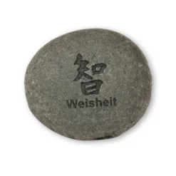 Flusskieselstein 'Weisheit'