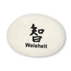 Flusskieselstein 'Weisheit'