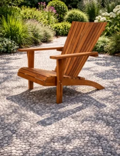 Garten-Lounger 'Petter' aus Teak
