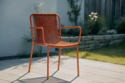Gartensessel 'Delft' rot